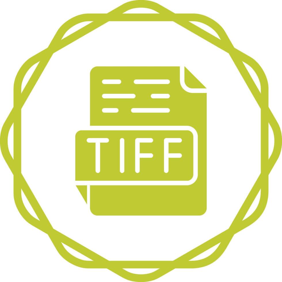 TIFF Vector Icon