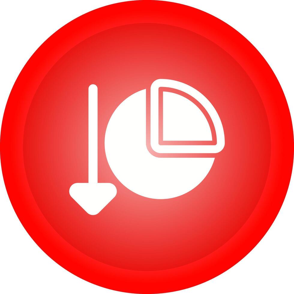 Chart Decreasing Vector Icon