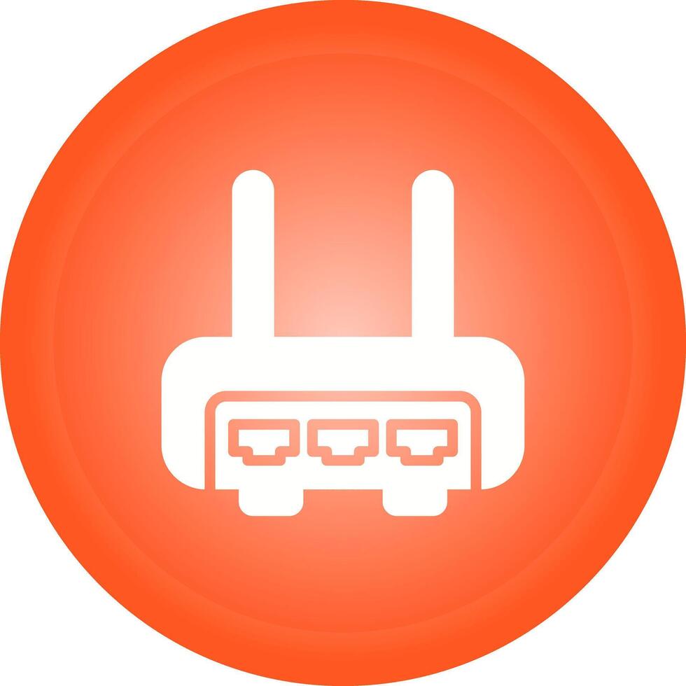 Router Vector Icon