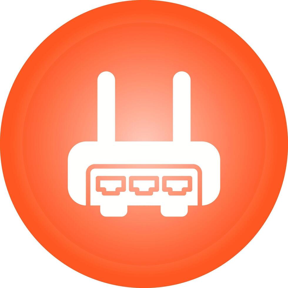 Router Vector Icon