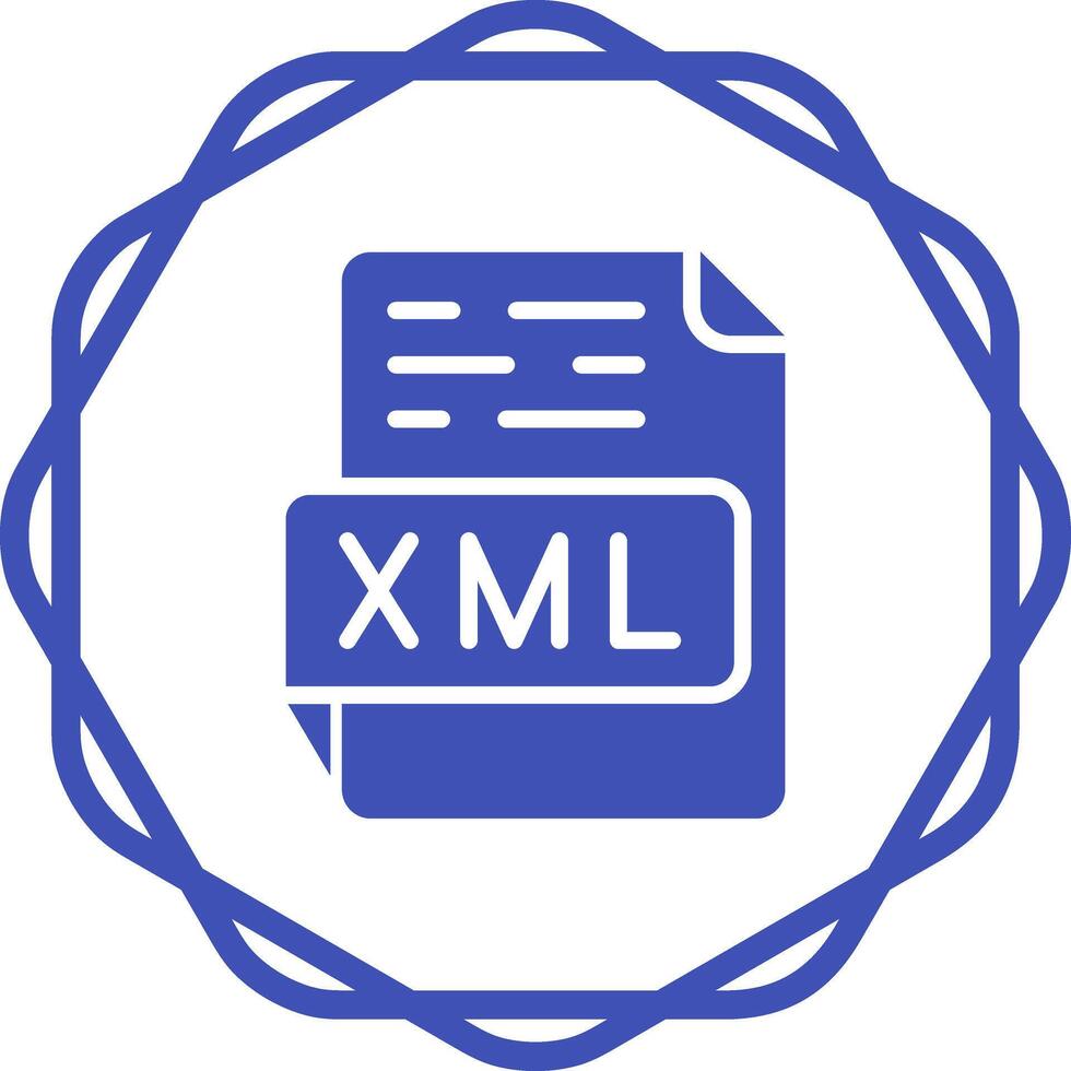 XML Vector Icon