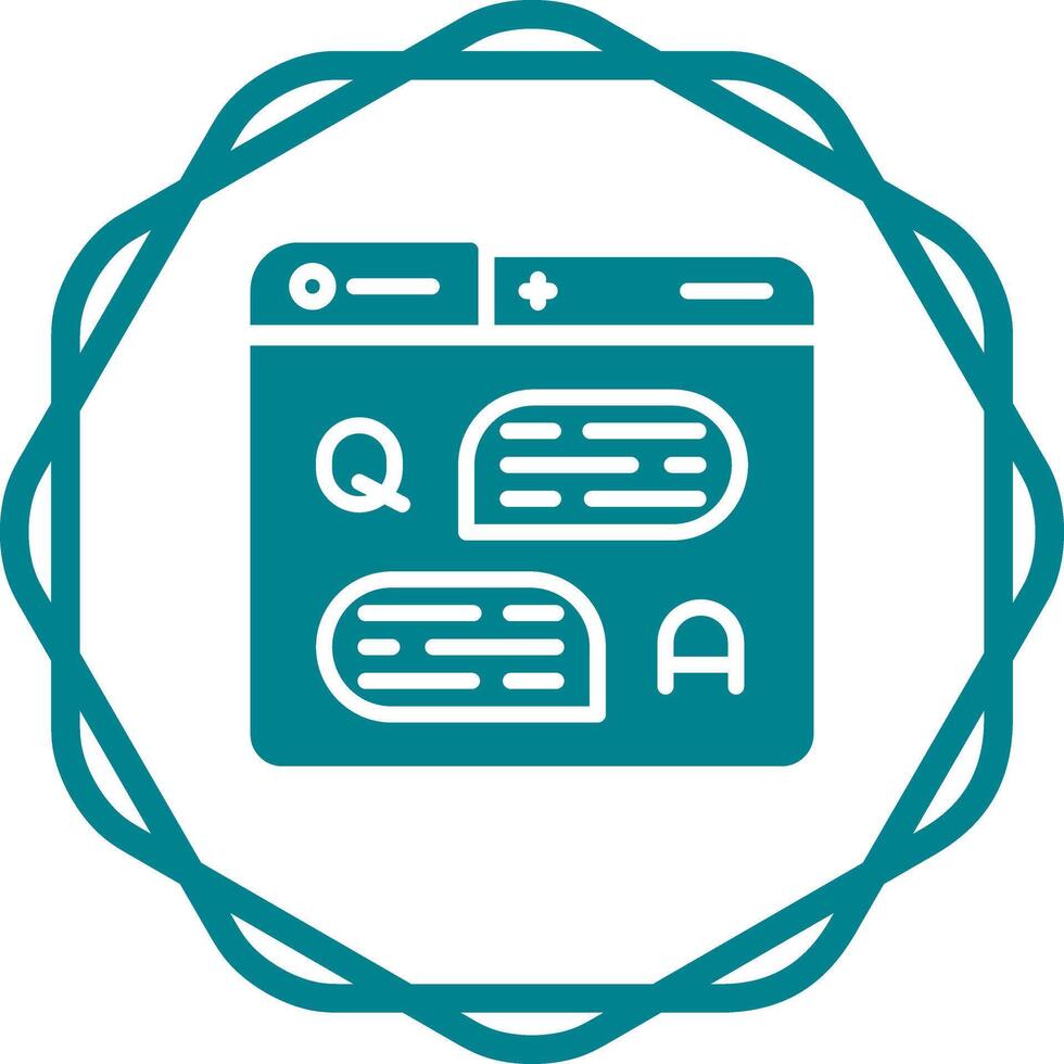 Forum Vector Icon
