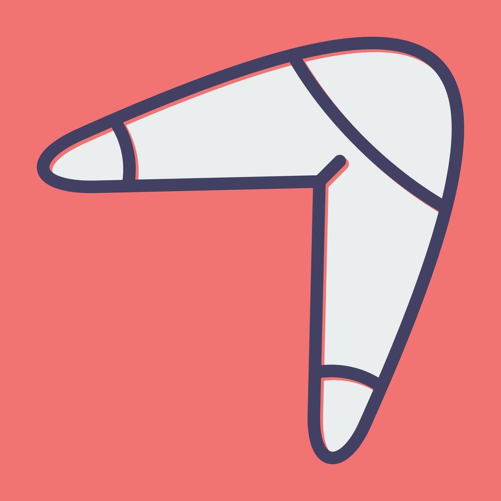Boomerang Vector Icon
