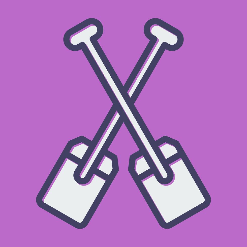 Oar Vector Icon