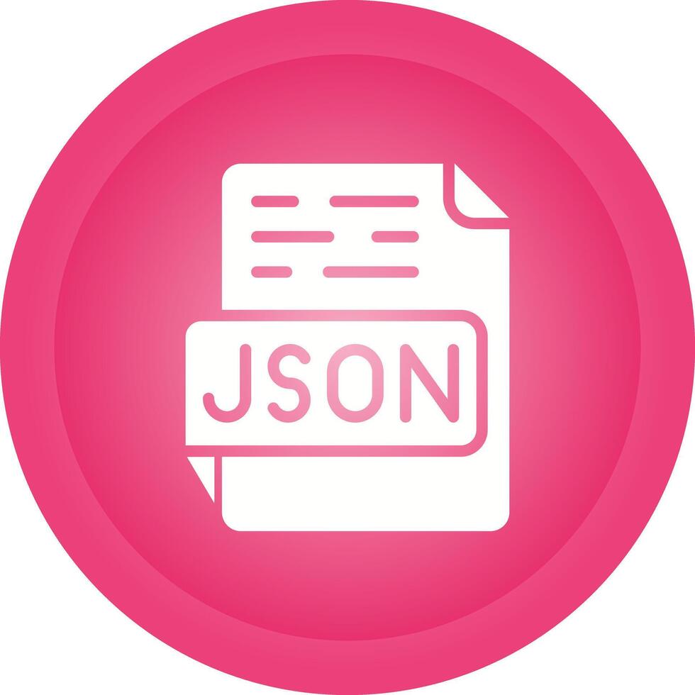 JSON Vector Icon