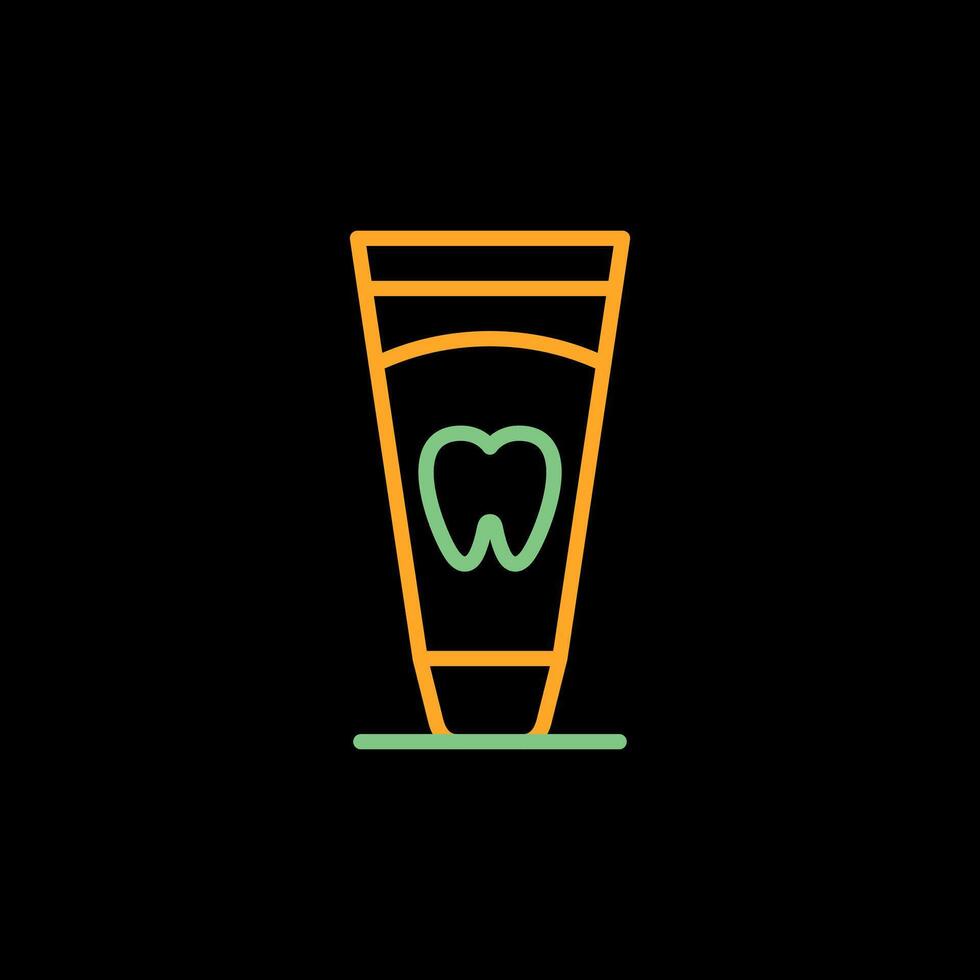 Toothpaste Vector Icon