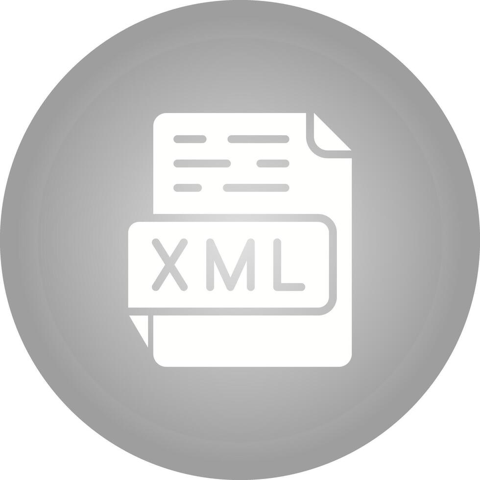 XML Vector Icon