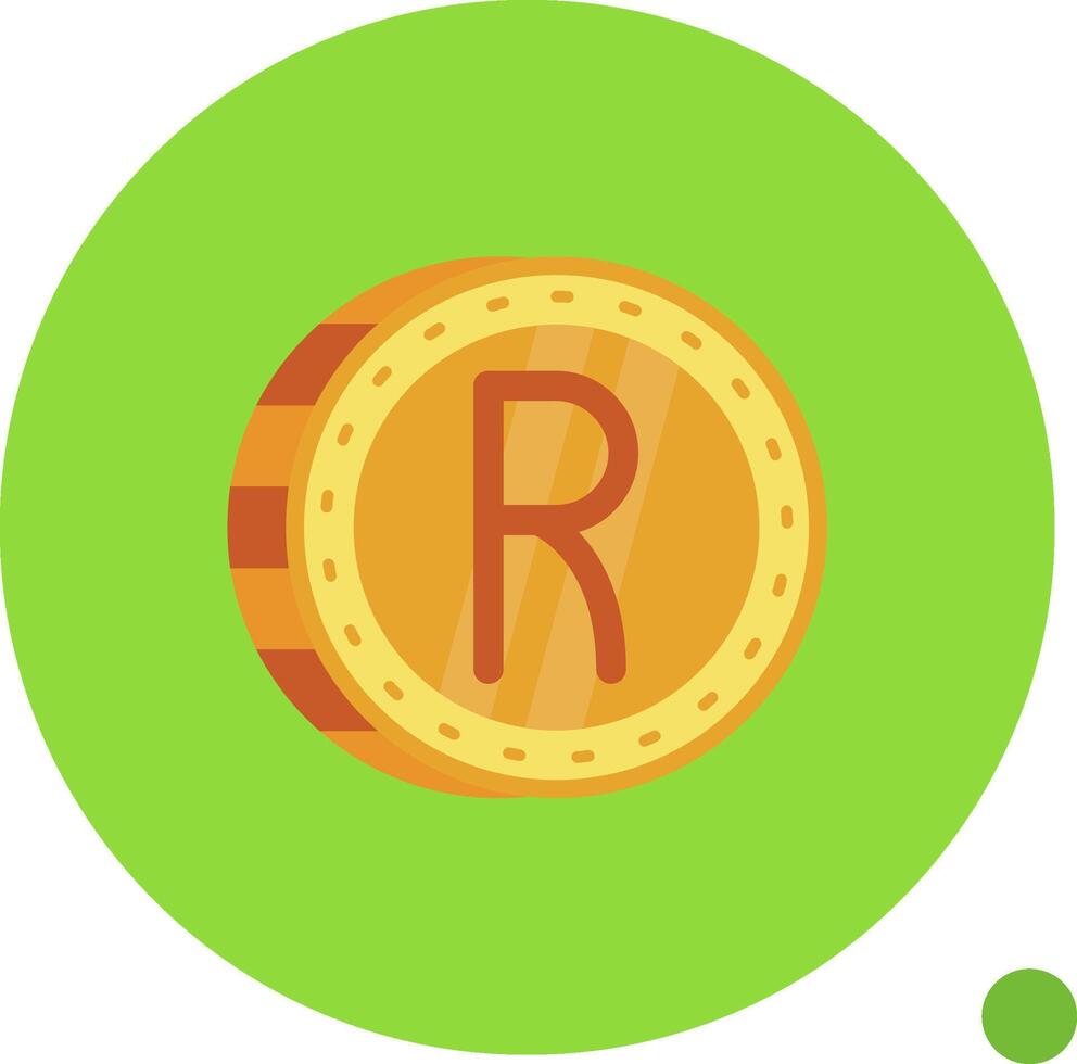 rand largo circulo icono vector