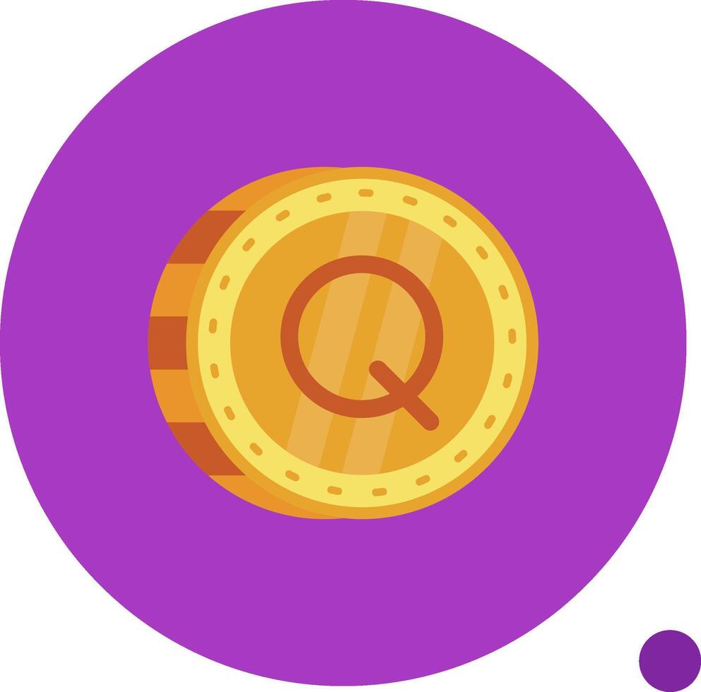Quetzal Long Circle Icon vector