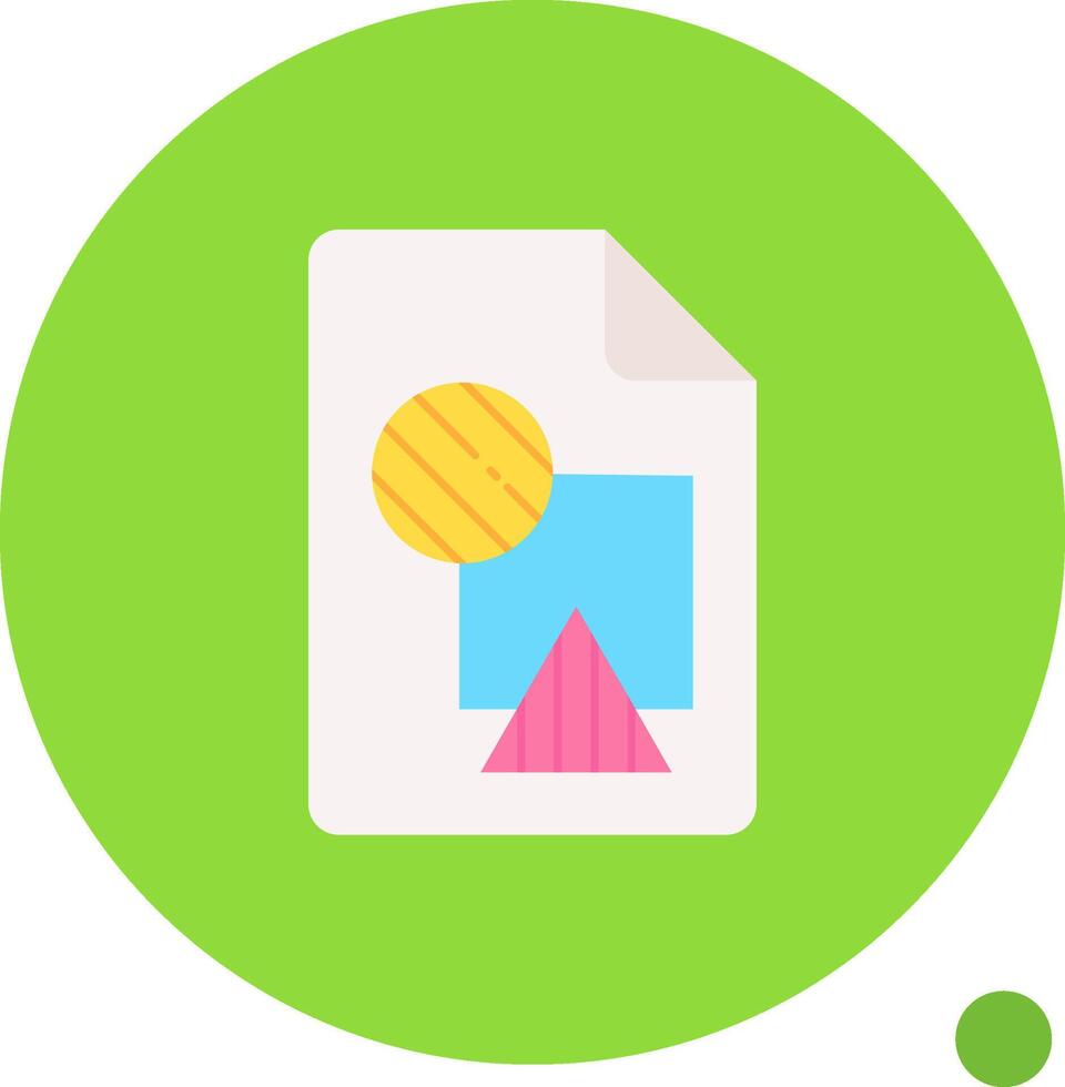 File Long Circle Icon vector