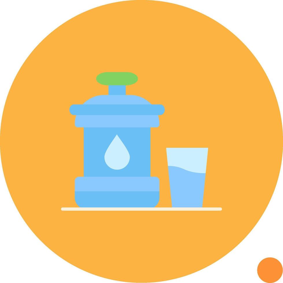 Zamzam Long Circle Icon vector