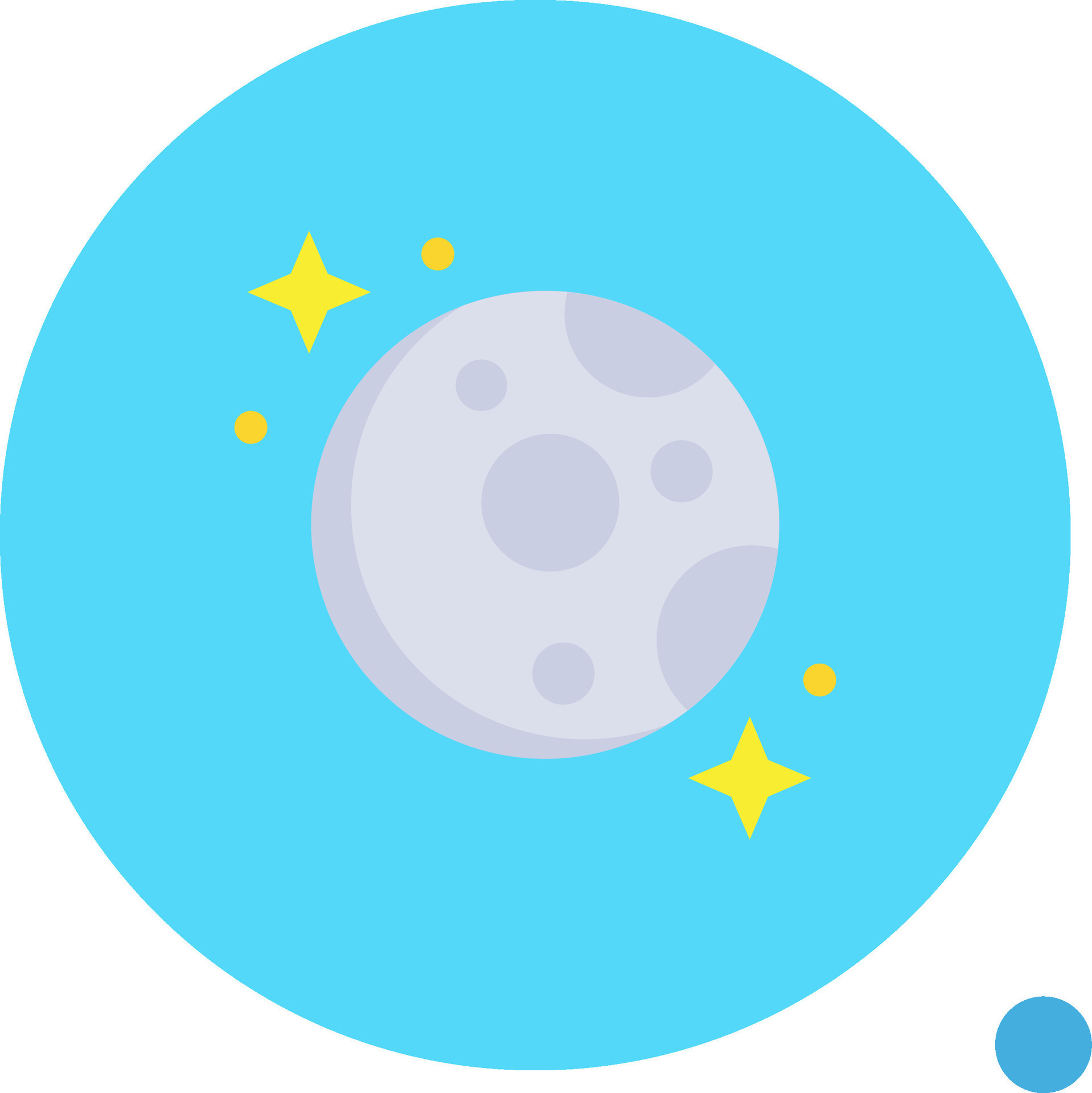 Moon Long Circle Icon 37478711 Vector Art at Vecteezy