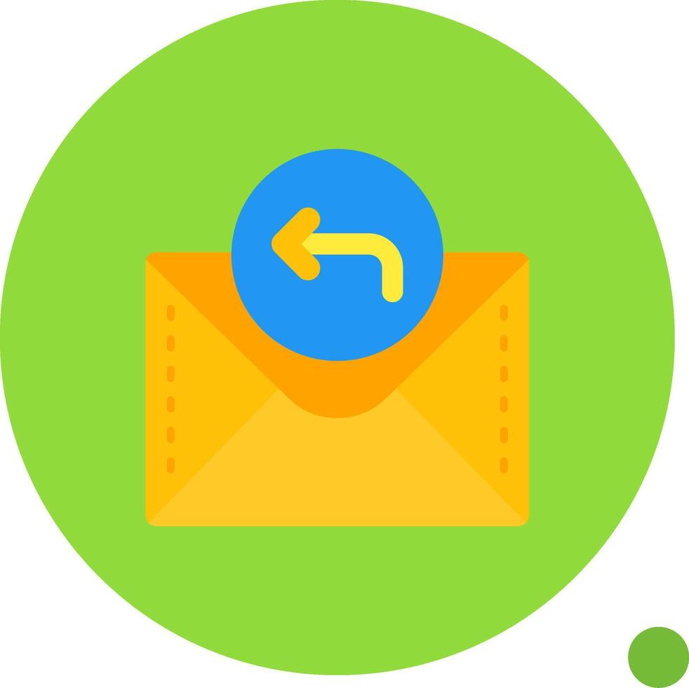 Left arrow Long Circle Icon vector
