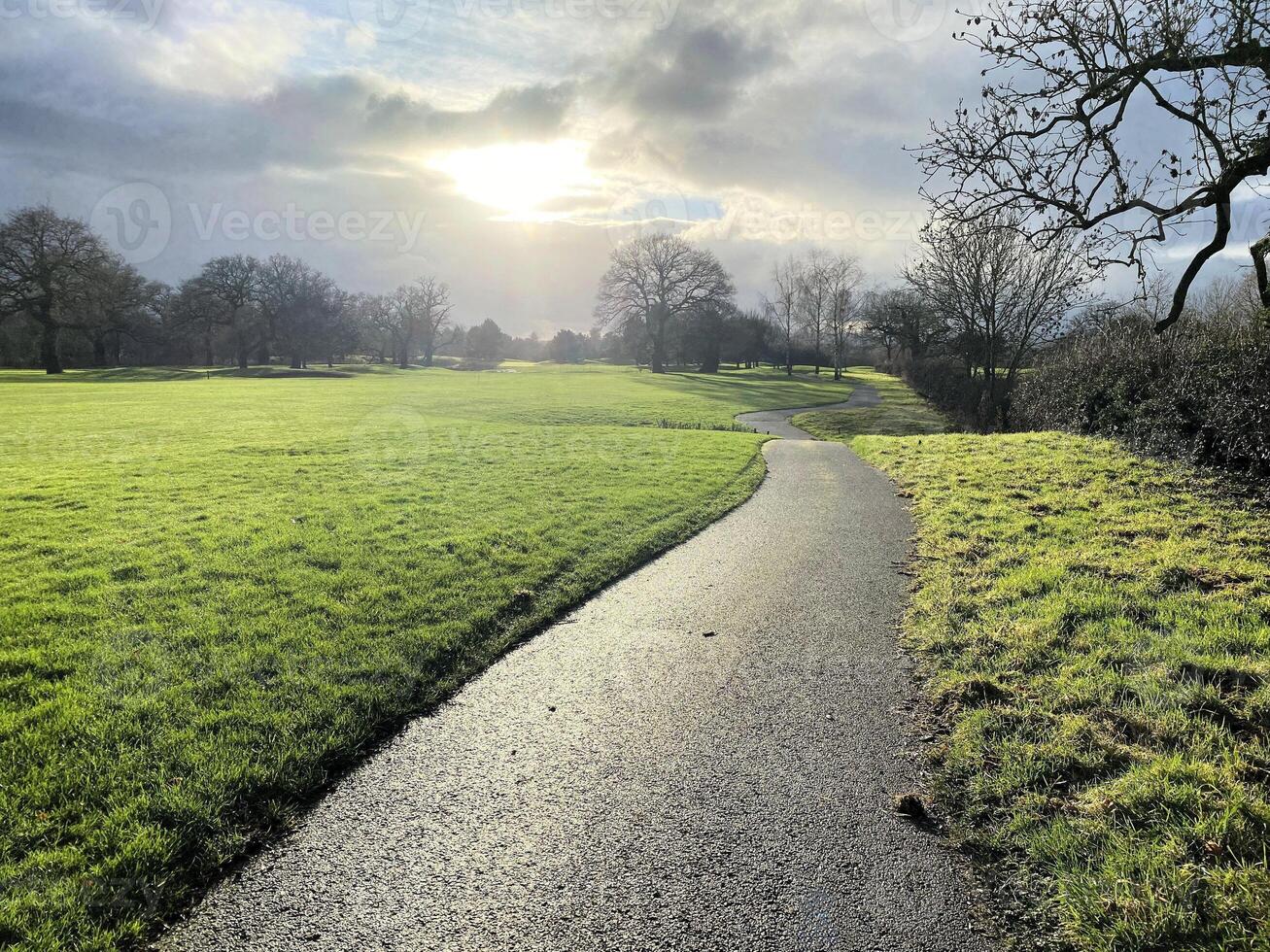 A view of the Cheshire Countryside at Carden Park photo
