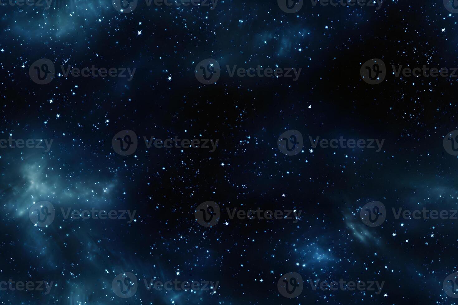AI generated seamless texture and full-frame background of starry night sky, neural network generated image photo