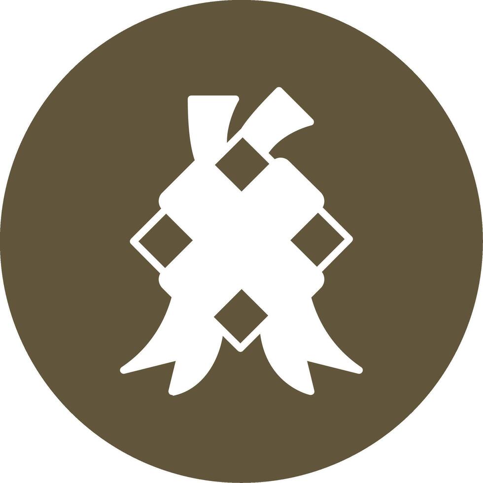 icono de vector de ketupat