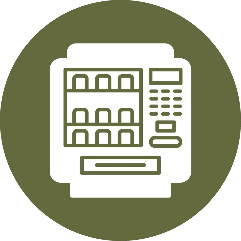 Vending Machine Vector Icon