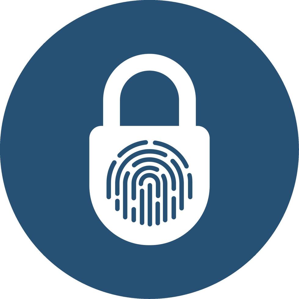 Fingerprint Vector Icon