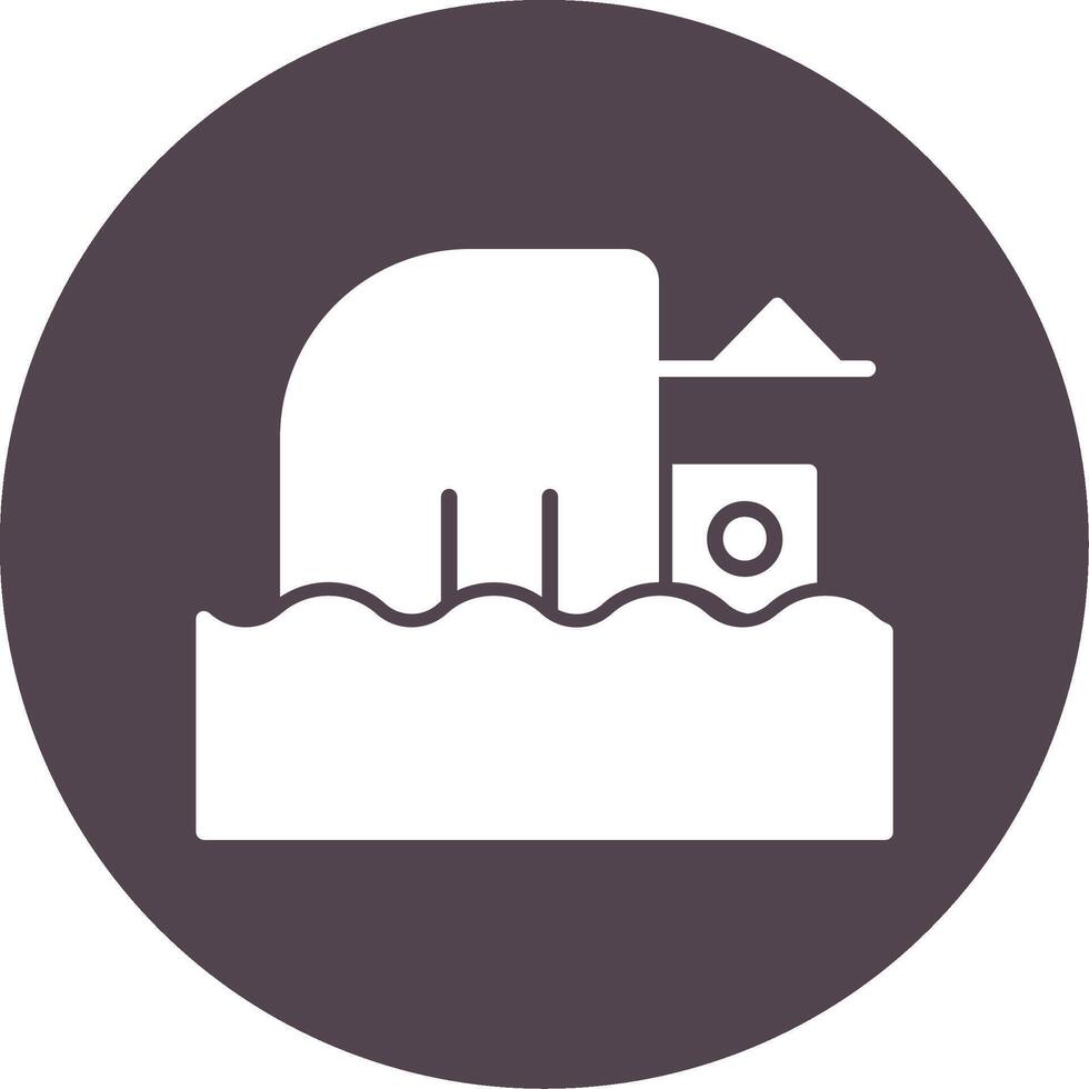 Shipwreck Vector Icon