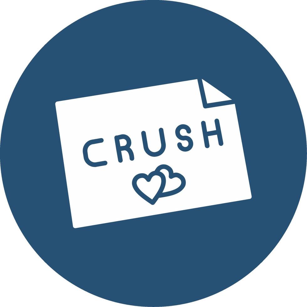 Crush Vector Icon