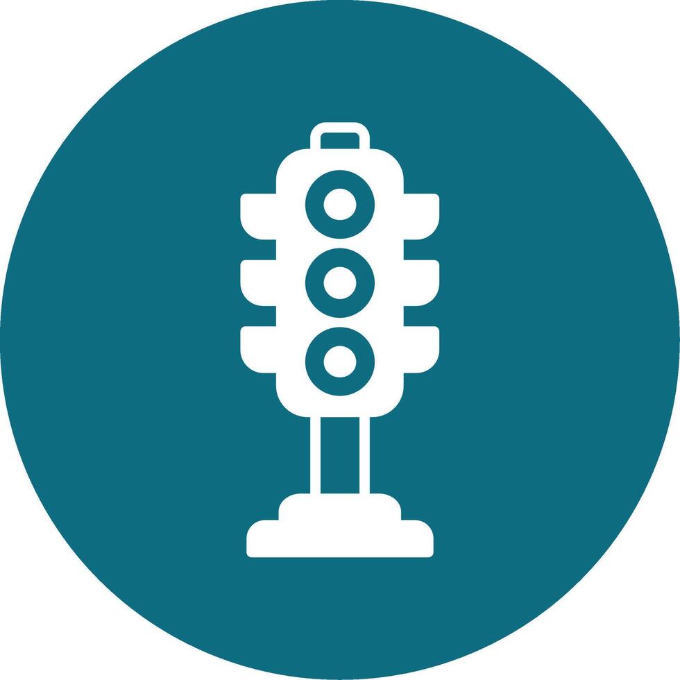 Traffic Light Vector Icon