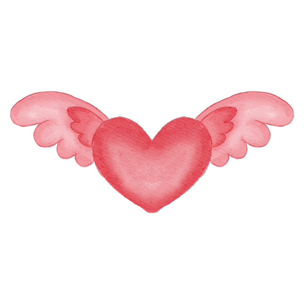 Valentine Watercolor Style png