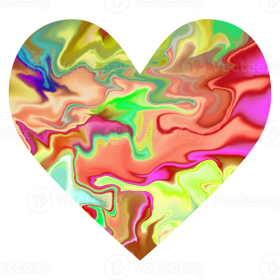 Blue shiny marble heart.Design for Valentines day png