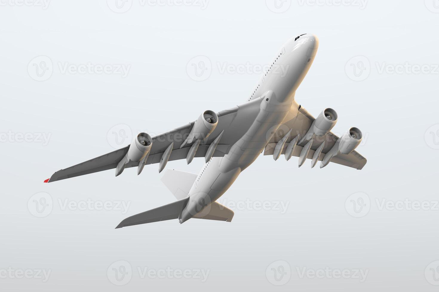 air plane take off a 3D travel vehicle photo