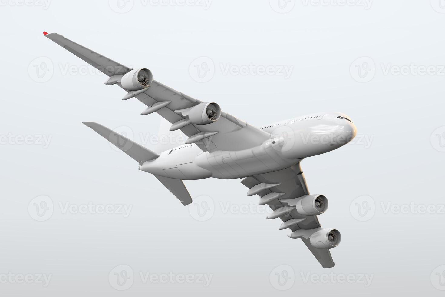 3D airplane a travel transport photo