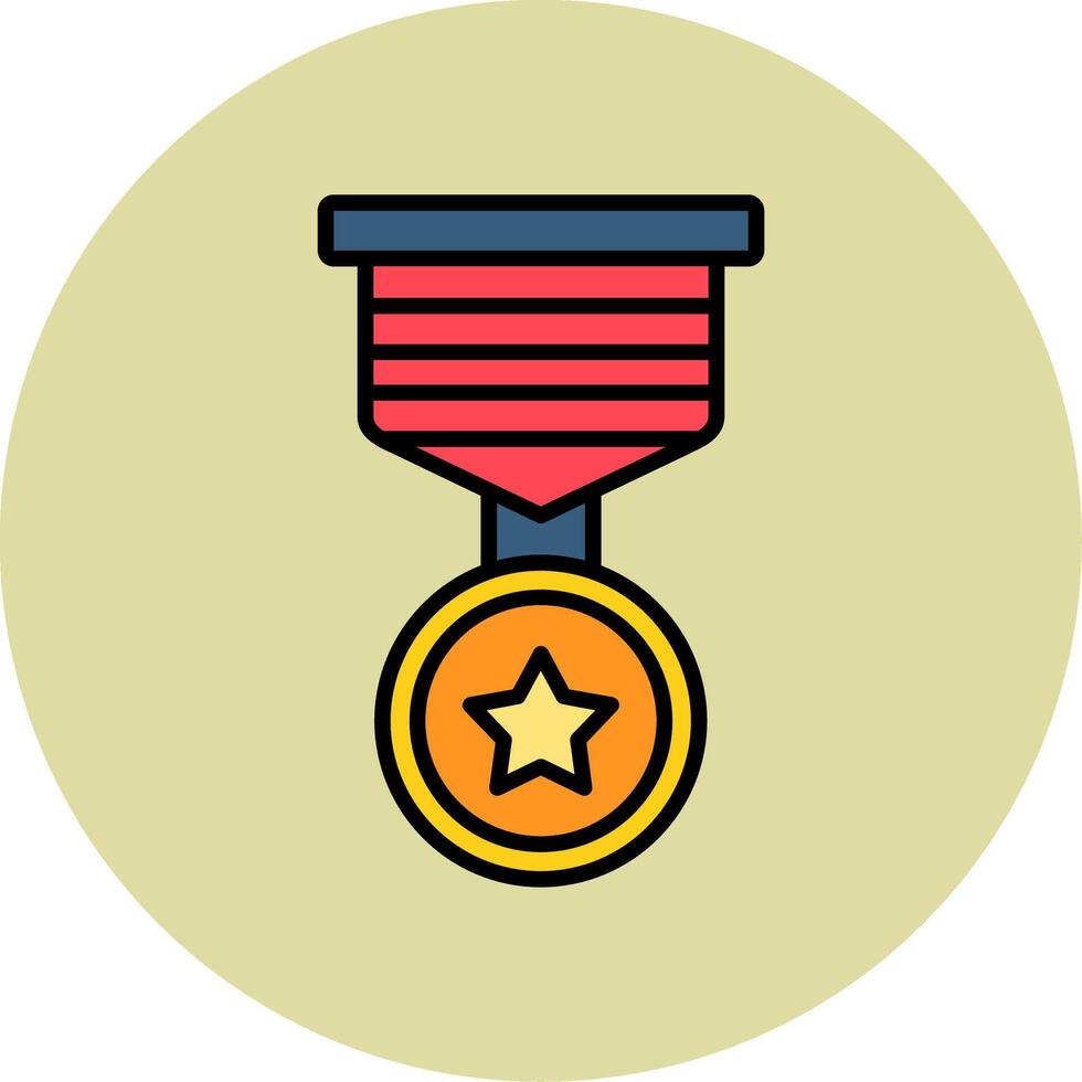 icono de vector de medalla