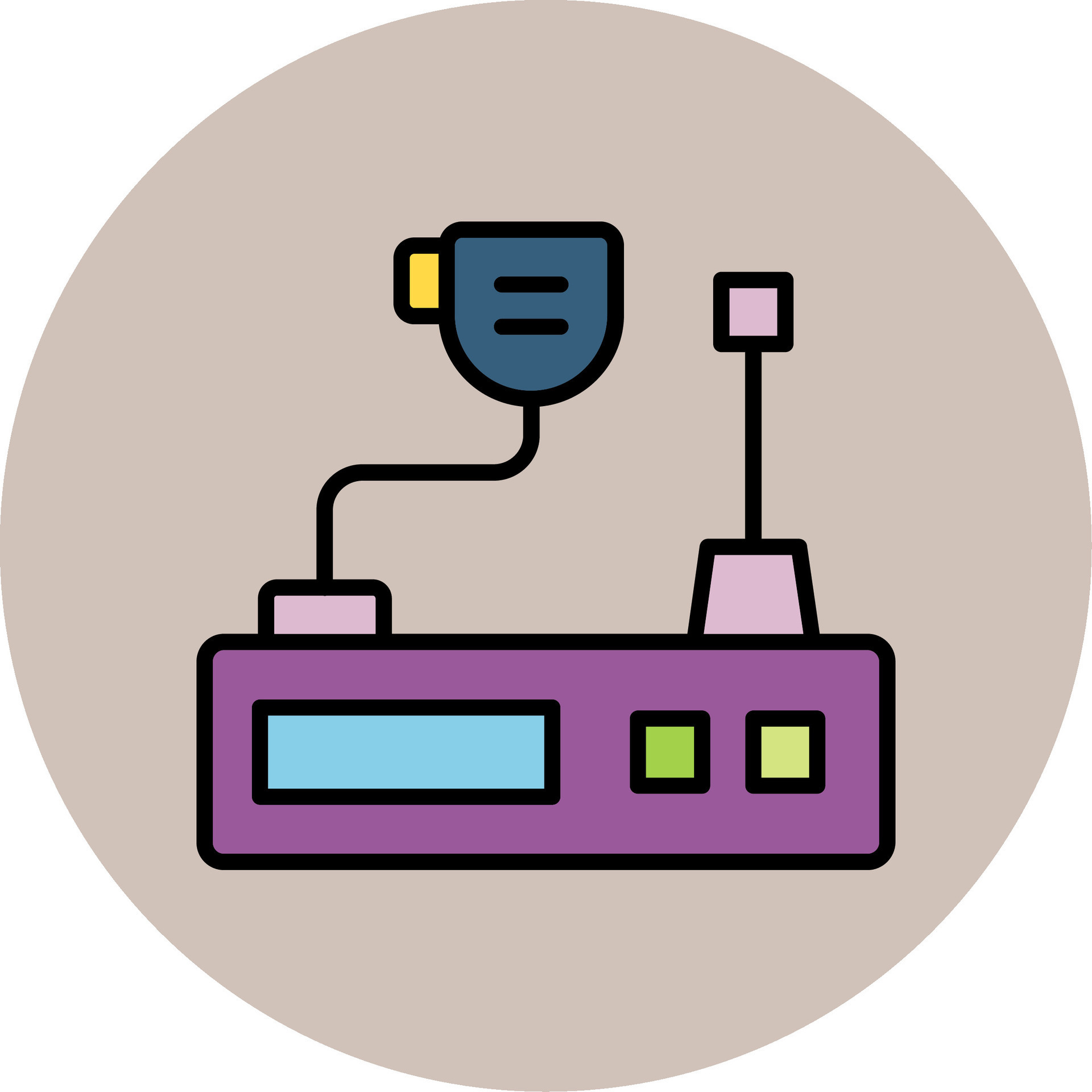 Transceiver Vector Icon 37482937 Vector Art at Vecteezy