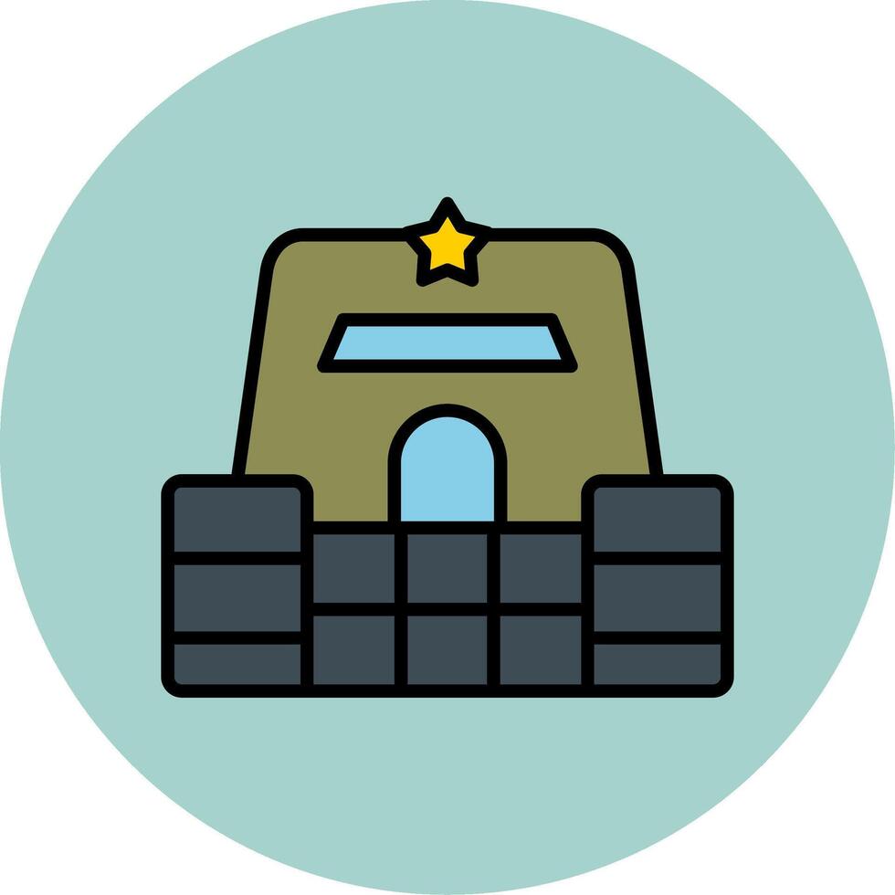 Bunker Vector Icon
