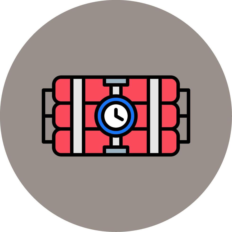 Time Bomb Vector Icon