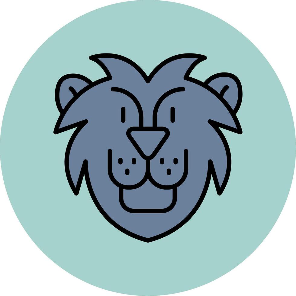 Lion Vector Icon