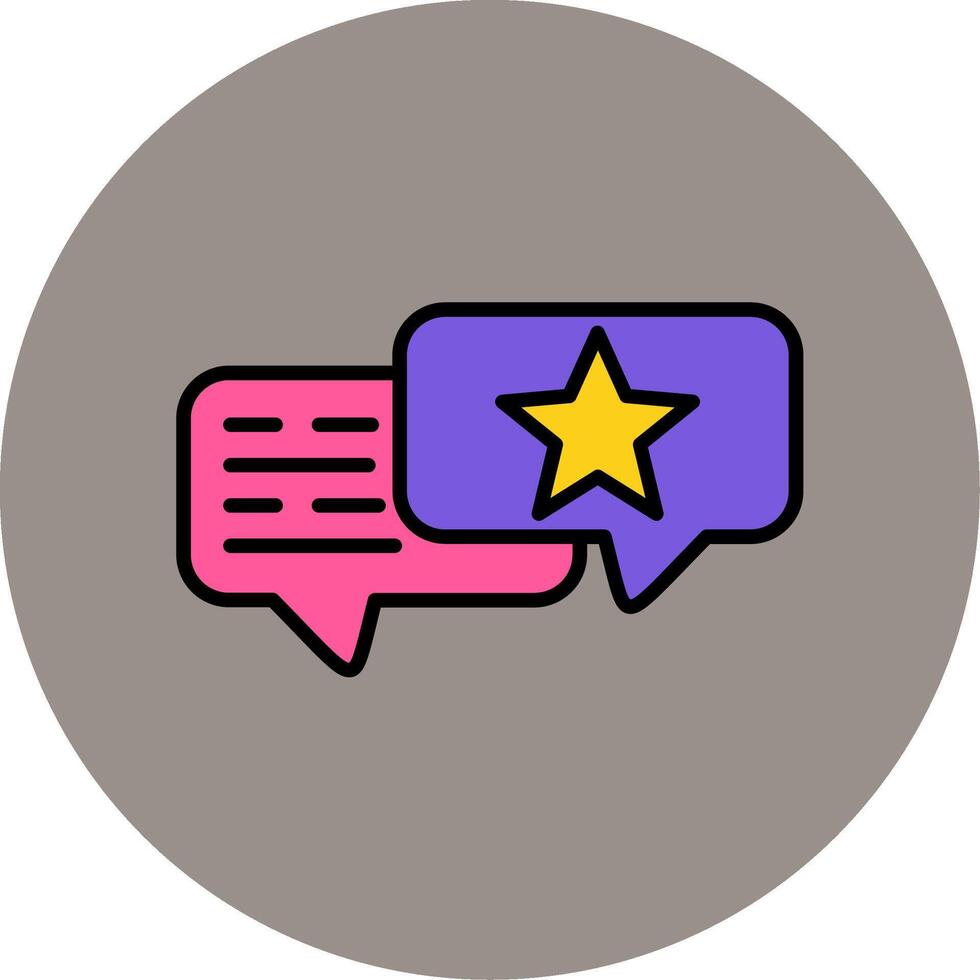 Feedback Vector Icon