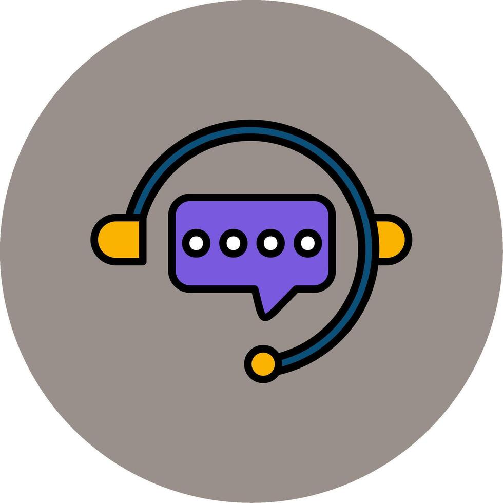 Call Center Vector Icon