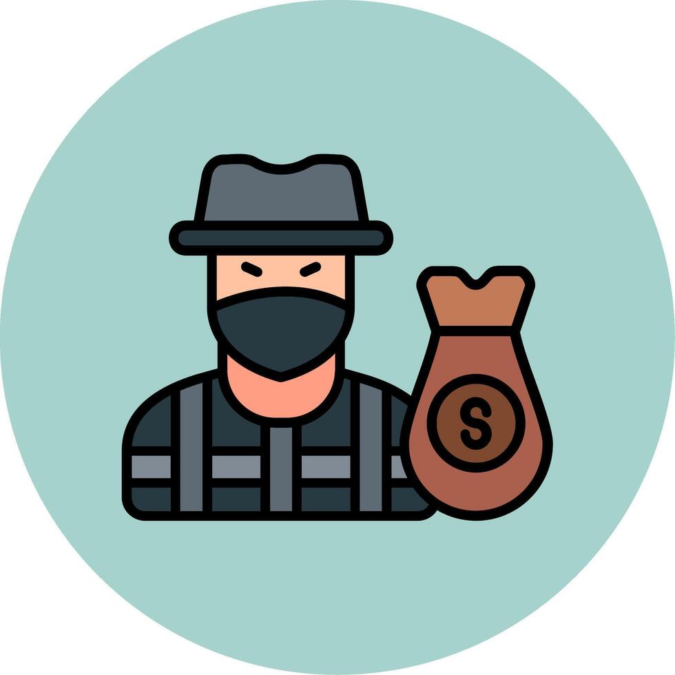 Robbery Vector Icon