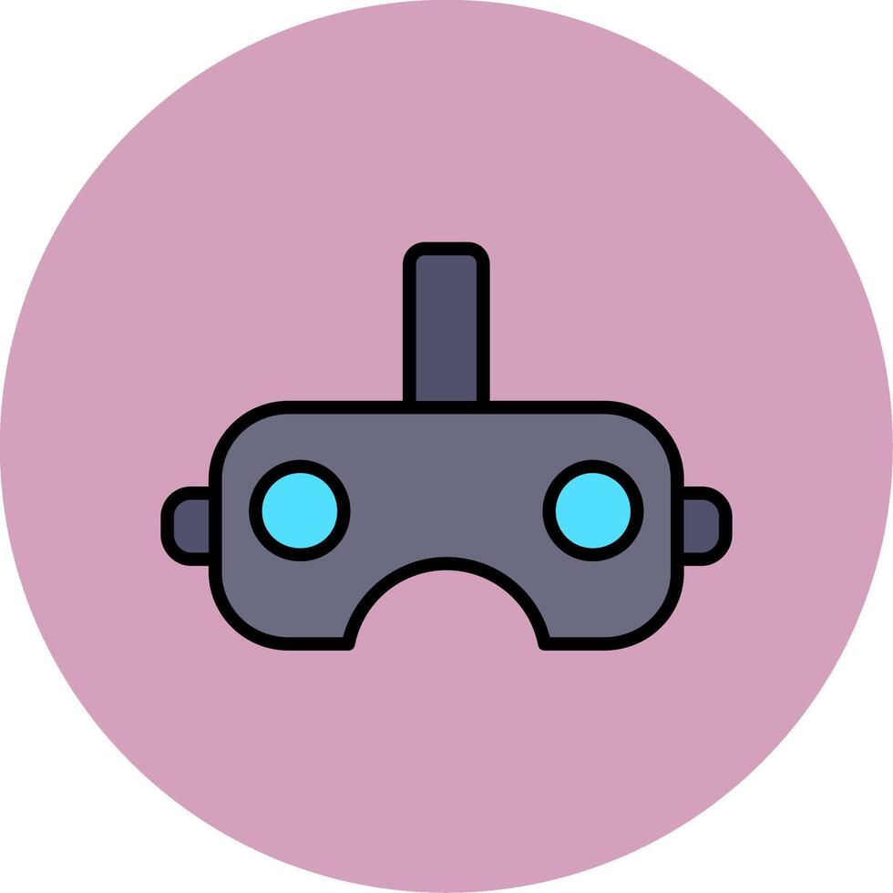Virtual Reality Vector Icon