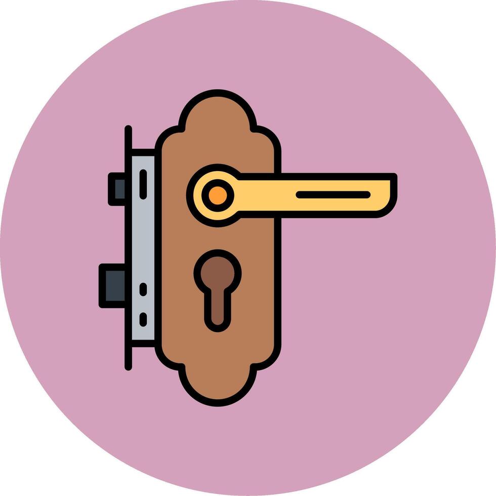 Doorlock Vector Icon