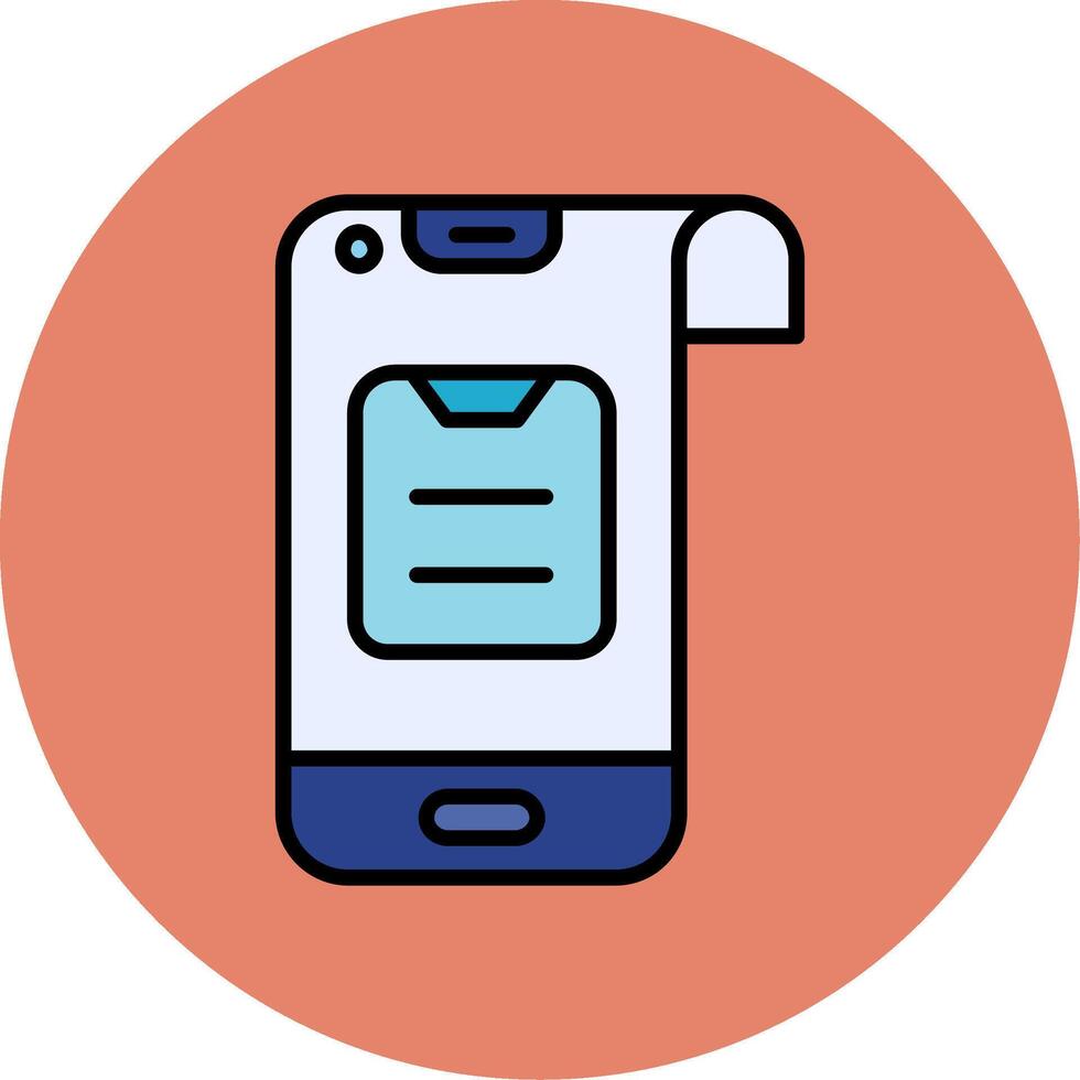 Foldable Phone Vector Icon