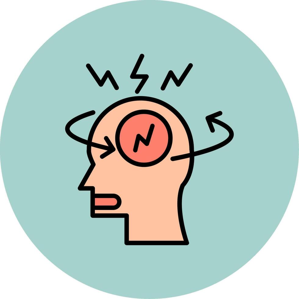 Anxiety Vector Icon