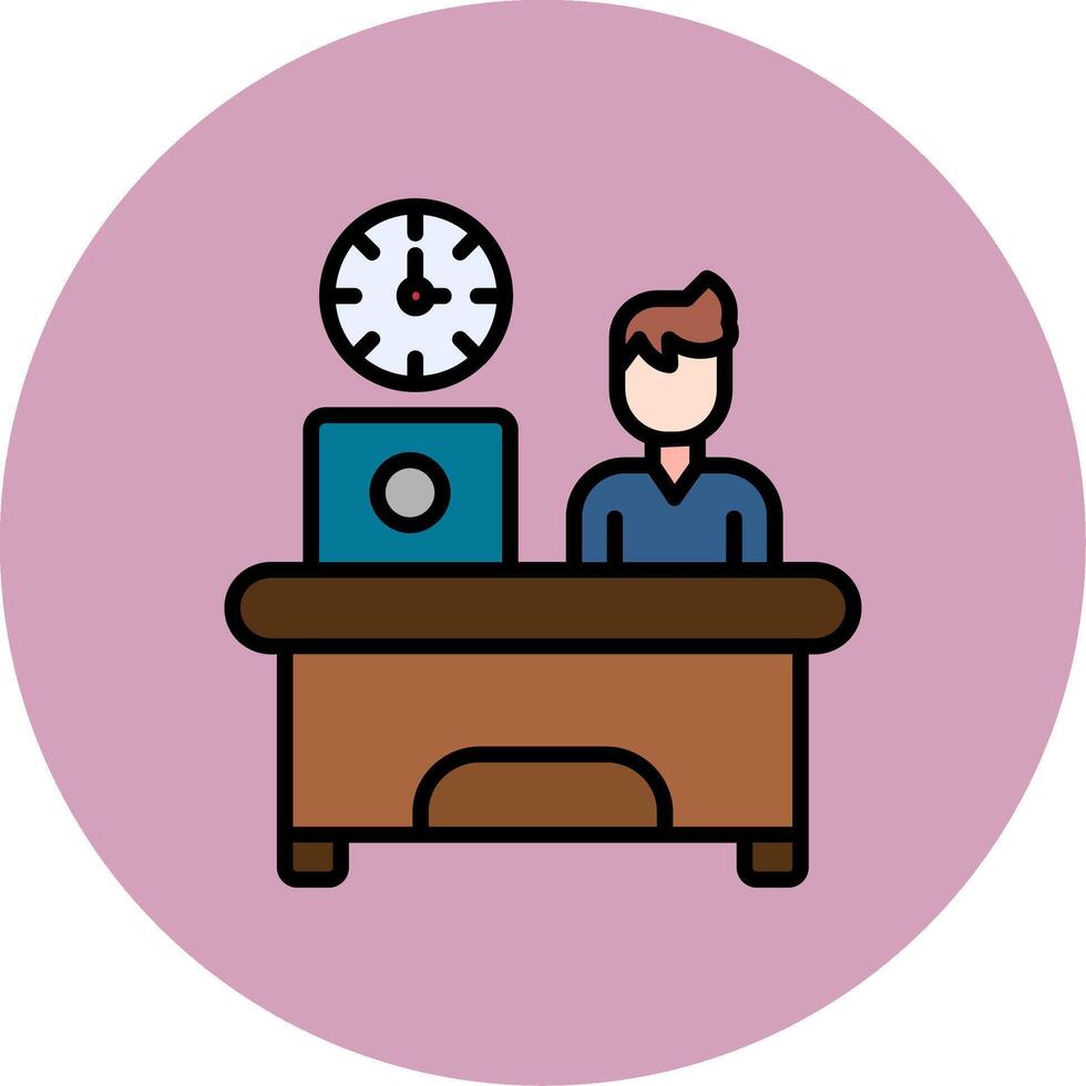 Overtime Vector Icon