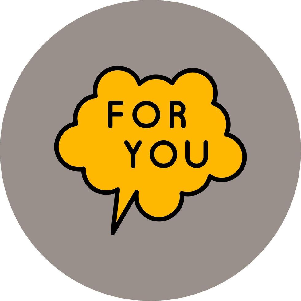 For You Vector Icon