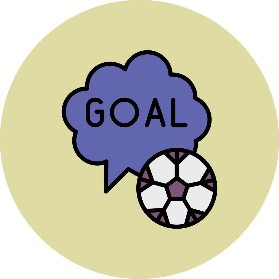 Goal Vector Icon