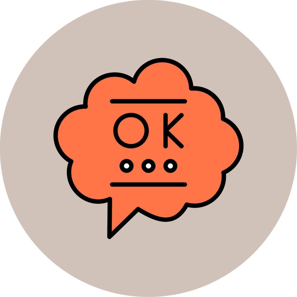 Ok Vector Icon