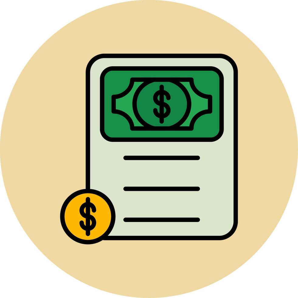 Salary Vector Icon