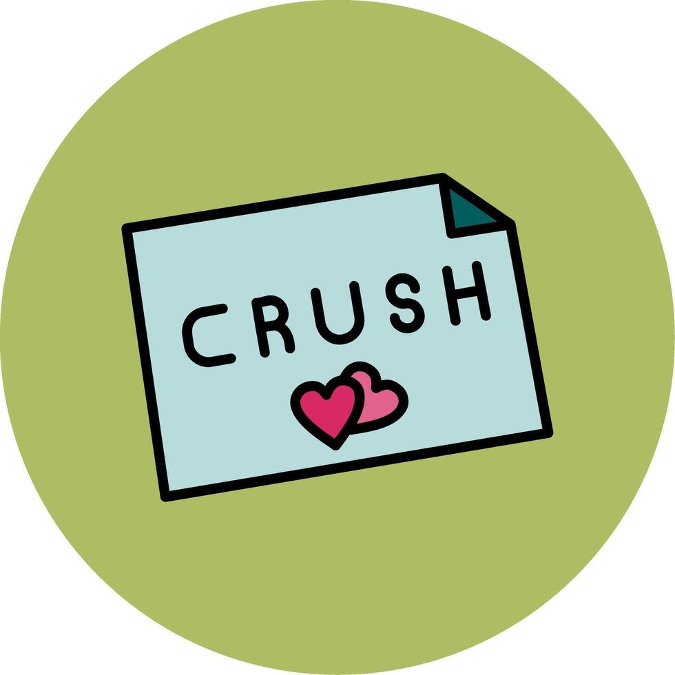 Crush Vector Icon