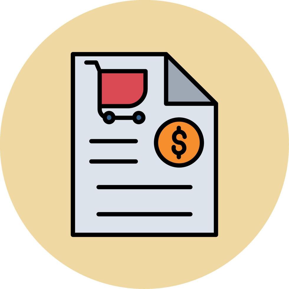 Purchasing Vector Icon