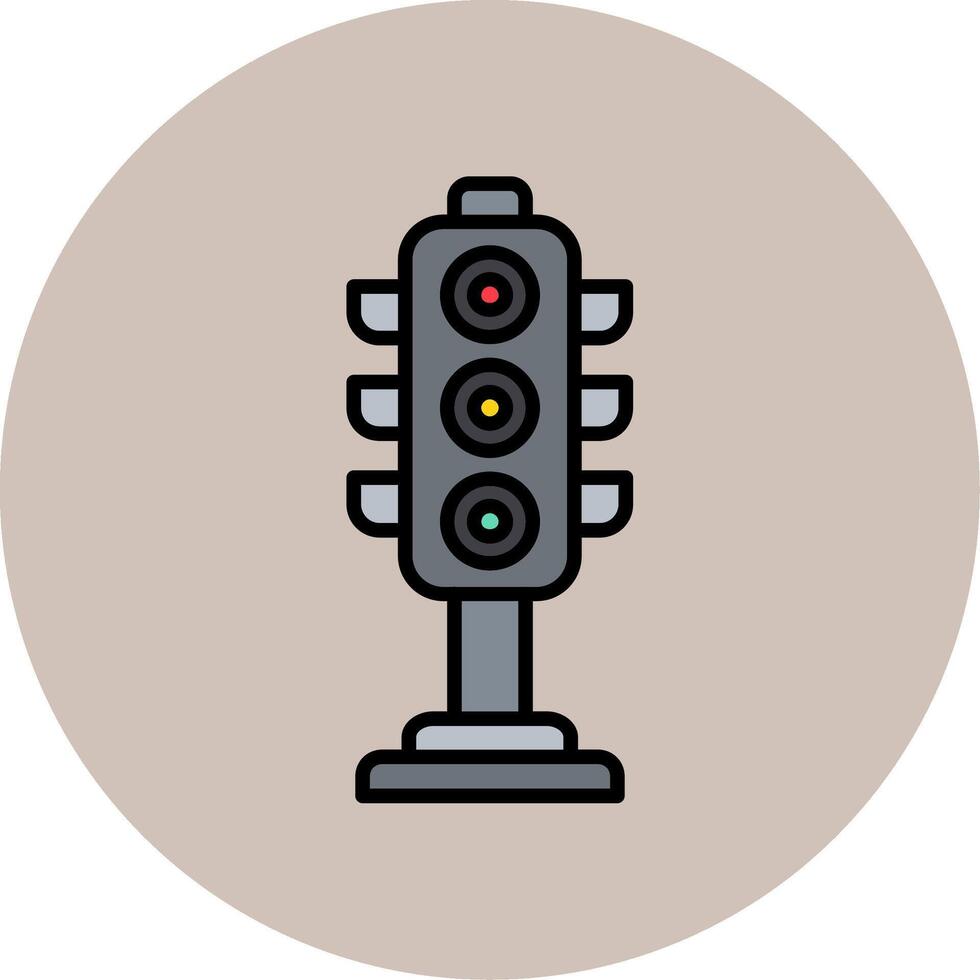 Traffic Light Vector Icon
