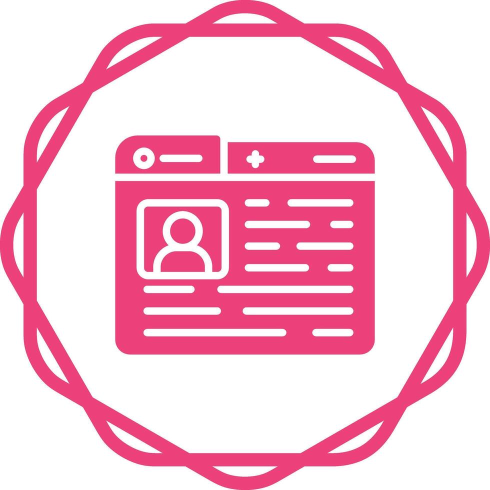 Profile Vector Icon